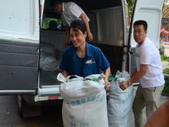 高溫下，愛心涌現(xiàn)