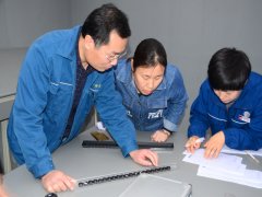 公司舉辦色差、色棋測試